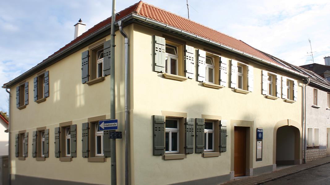 Umbau zur Polizeiwache Uffenheim